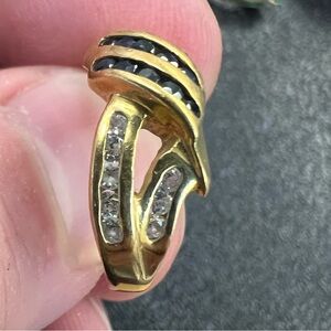 Ladies Sapphire and Diamond Ring